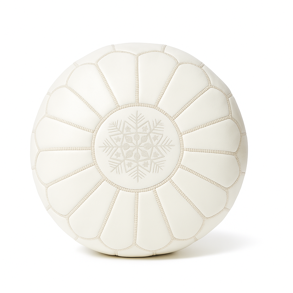 moroccan round ottoman leather pouf moroccan round ottoman leather pouf