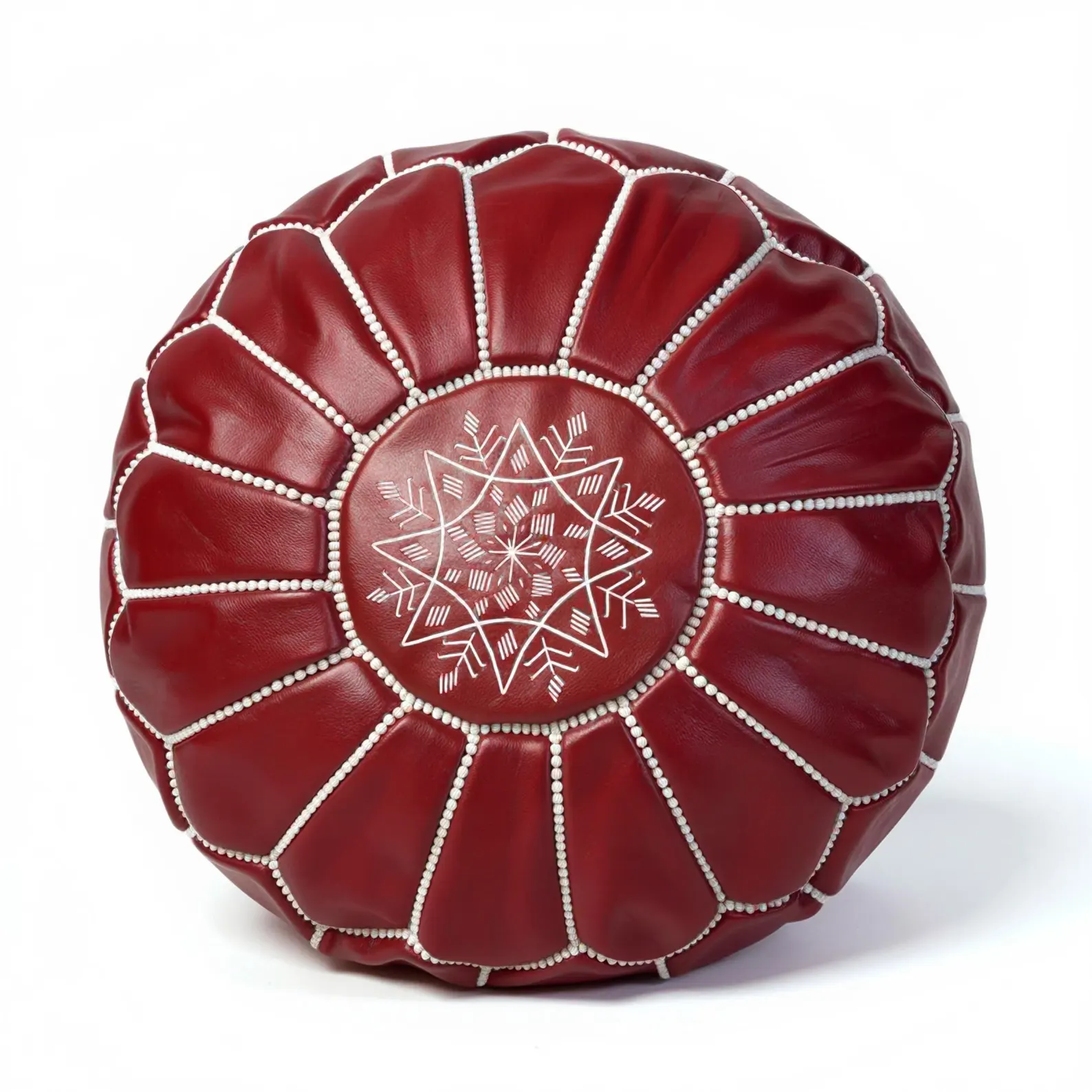 moroccan round ottoman leather pouf moroccan round ottoman leather pouf